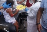 اصابة طفلة ووالدها بجروح نتيجة انقلاب دراجة نارية في بصرما الكورة