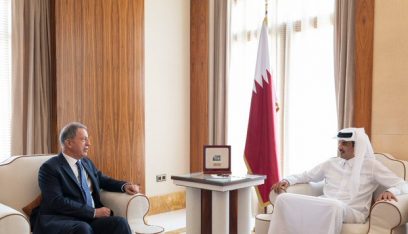 بعد زيارة أردوغان.. أمير قطر يستقبل وزير الدفاع التركي