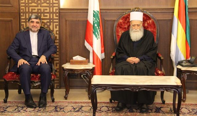 شيخ العقل التقى سفير ايران: ندعم الموقف اللبناني لتجاوز الازمات