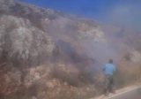 حريق كبير في خراج بلدة ميس الجبل ومناشدات للمساعدة في إهماده