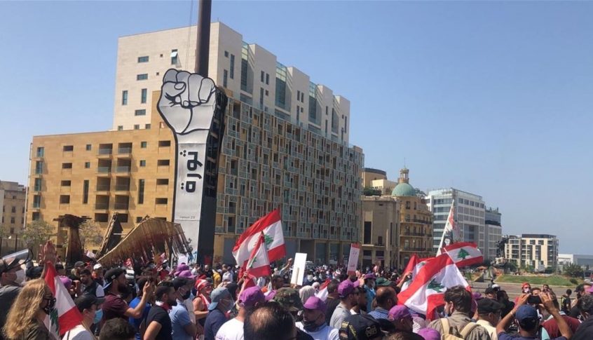 الاحتفالات عمت عددا من شوارع بيروت بعد تكليف سلام تشكيل الحكومة