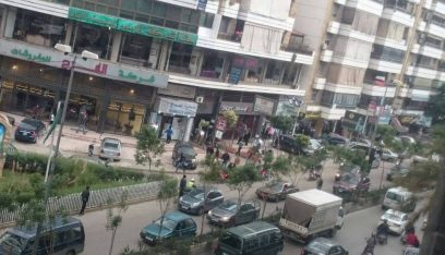 زحمة سير خانقة على طريق الصياد- الحازمية جراء حادث سير في المحلة