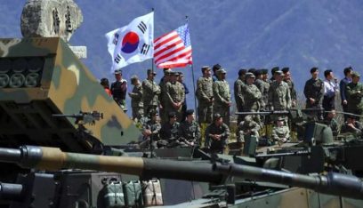 بدء مناورات عسكرية مشتركة بين أميركا وكوريا الجنوبية