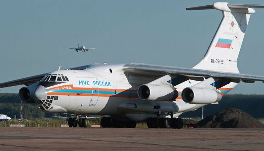 وزارة الطوارئ الروسية ترسل 5 طائرات إلى بيروت