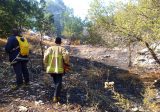 إهماد حريق في محمية جبل موسى كسروان