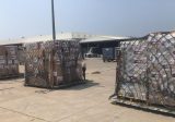 وصول طائرة اردنية تحمل مساعدات غذائية الى بيروت