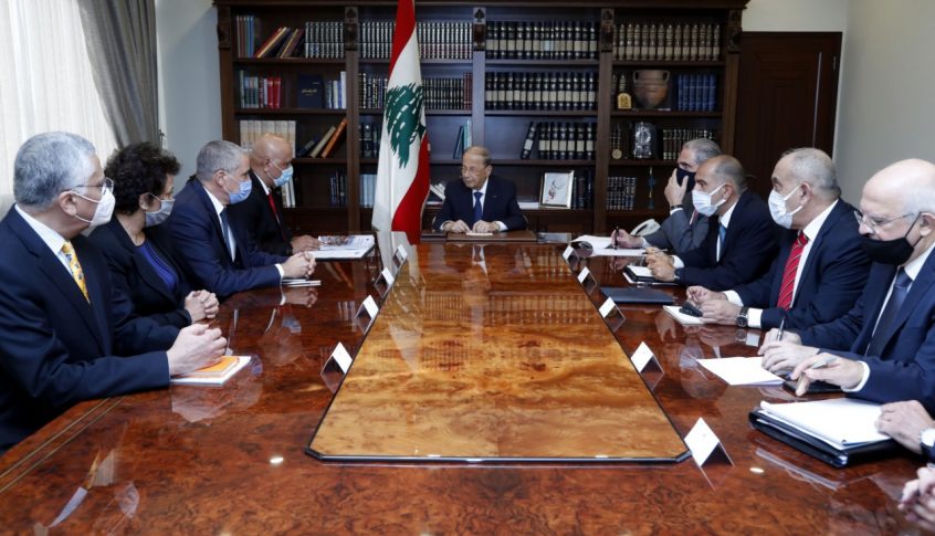 الرئيس عون: لبنان سينهض مجدداً من كبوته بدعم المجتمع الدولي، والحكومة المقبلة ستركز على خطة للنهوض الإقتصادي لمواجهة تداعيات الأشهر الأخيرة