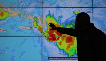 مركز أميركي: أمطار غزيرة في اجتياح العاصفة لورا لجمهورية الدومينكان