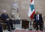 ظريف: اكدت للرئيس عون استعداد ايران للتعاون مع لبنان في مجال اعادة الاعمار والطاقة والادوية