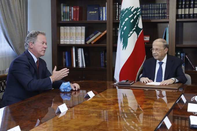 الرئيس عون اطلع من المدير التنفيذي لبرنامج الأغذية العالمي على المساعدات التي قررها البرنامج للمتضررين من انفجار مرفأ بيروت