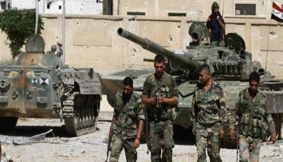 الجيش السوري يفجر مخلفات المسلحين  في ريف حلب