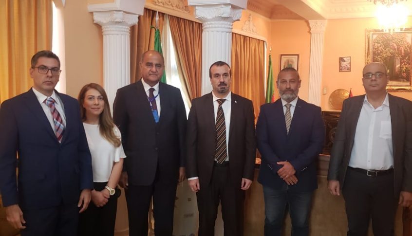 الخطيب يلتقي سفير الجزائر في لبنان وينوّه بالعلاقات الأخوية بين البلدين