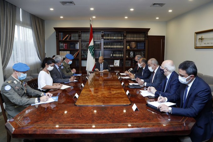 الرئيس عون: التنسيق المسبق مع السلطات اللبنانية يمكن القوات الدولية من الوصول الى أي موقع تريد