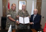 توقيع بروتوكول تعاون بين الطبابة العسكرية وجمعية فرسان مالطا