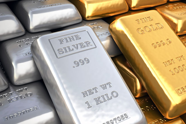 مع انخفاض الدولار الذهب يتجه يصعد