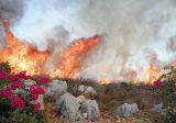 اندلاع حرائق جراء قصف فوسفوري معاد على اطراف بلدة دير ميماس