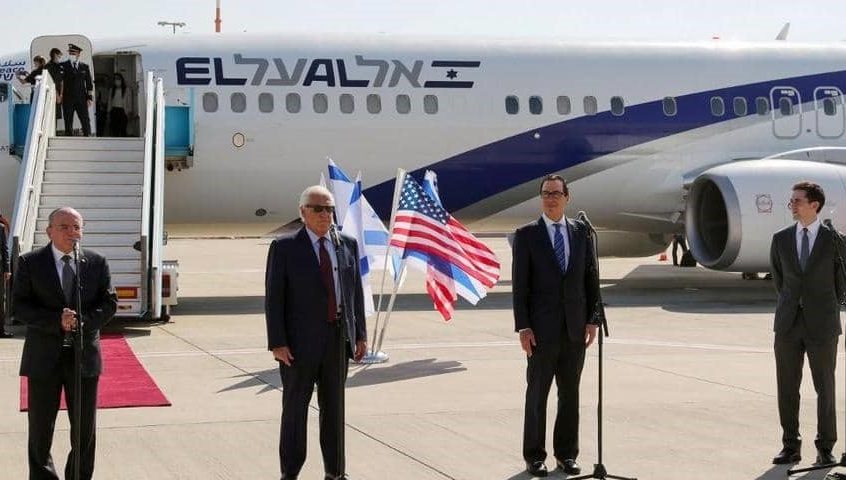 برفقة وزير الخزانة الأميركي.. وصول وفد إسرائيلي إلى البحرين