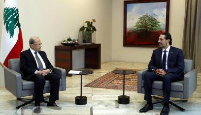 الرئيس عون والحريري ناقشا مسودة جديدة بتوزيع الحقائب
