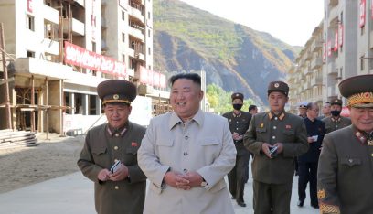 الزعيم الكوري الشمالي يتفقد إقليم هامكيونغ الجنوبي