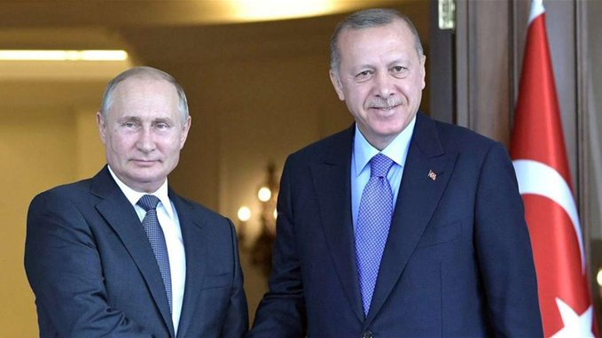 بوتين وإردوغان يدعوان إلى “جهود مشتركة” من أجل السلام في كاراباخ