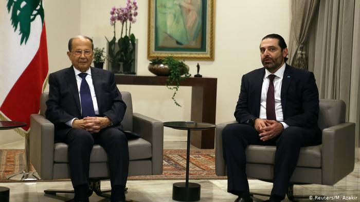 الرئيس العماد ميشال عون اجرى اتصالا هاتفيا مع الرئيس سعد الحريري