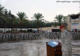 مراسم تلاوة أمر اليوم على العسكريين في وزارة الدفاع وقيادات المناطق(بالصور)