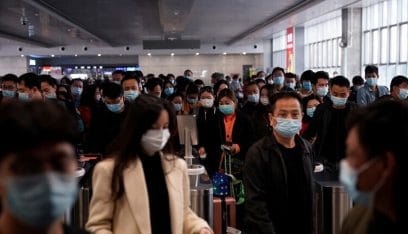 الصين تسجل 21 إصابة جديدة بكورونا مقابل 5 في اليوم السابق