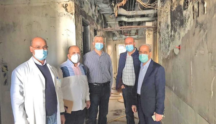 خير تفقد مستشفى “اورانج ناسو” الحكومي في طرابلس