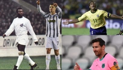 اليكم قائمة أفضل 5 هدافين في تاريخ كرة القدم