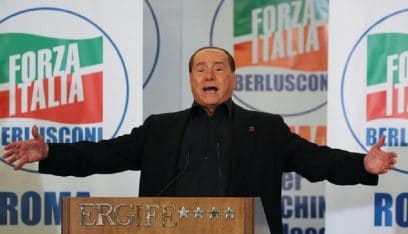 برلوسكوني يعلن أنه لن يخوض السباق الرئاسي في إيطاليا