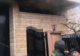 إهماد حريق في مستودع مهجور في دورس