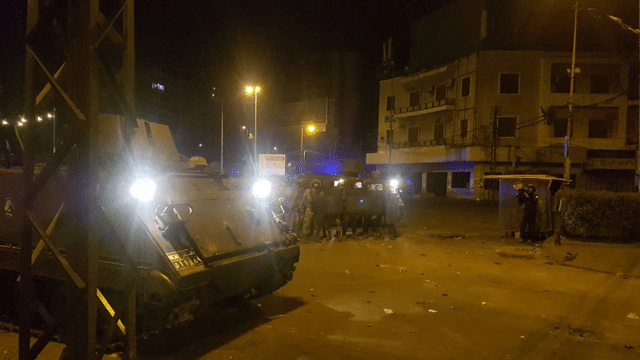 هدوء حذر في طرابلس والجيش يواصل انتشاره في الشوارع