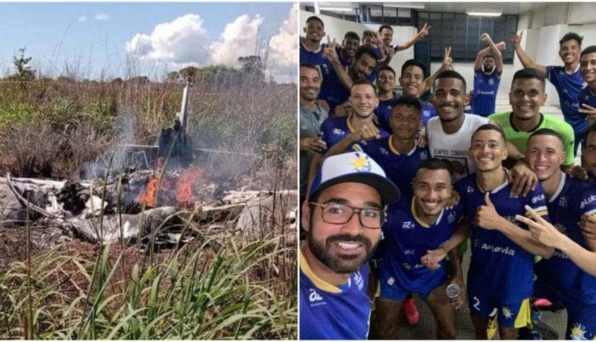 كارثة جوية جديدة تضرب كرة القدم البرازيلية
