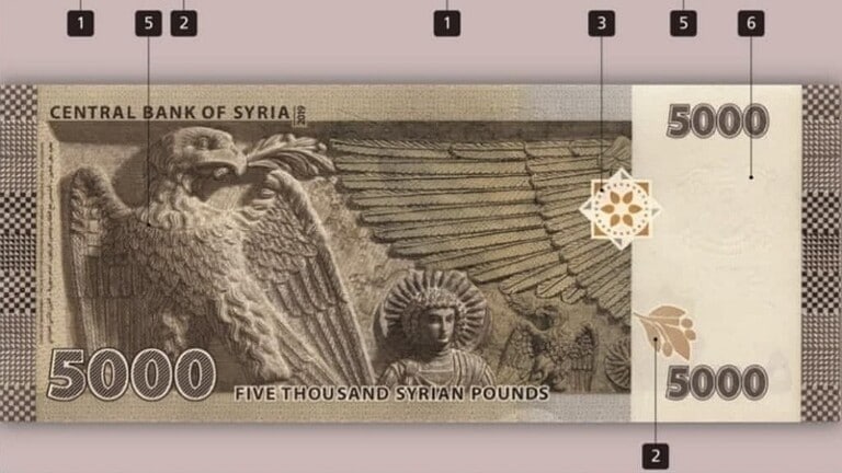 ما هي المزايا التي تحمي الفئة النقدية السورية الجديدة من التزوير؟