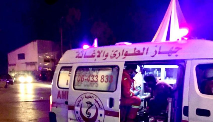 جهاز الطوارئ والإغاثة: 124 إصابة في اليوم الثالث من المواجهات في طرابلس