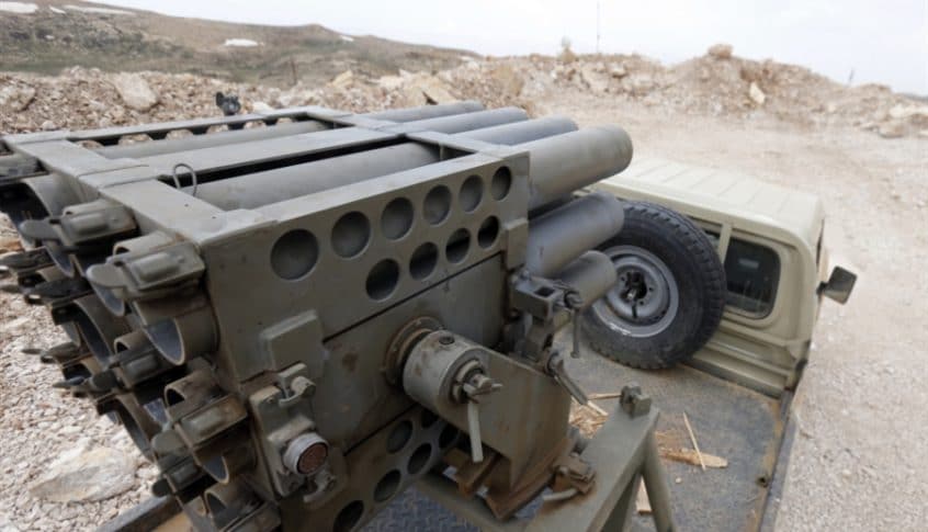 المقاومة استهدفت انتشاراً لجنود العدو في جبل نذر بالأسلحة الصاروخية