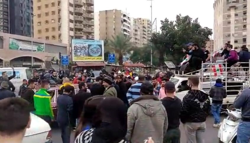 بالفيديو: عودة الاحتجاجات الى طرابلس..