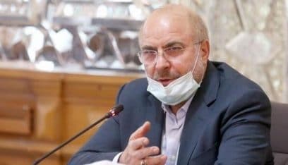 رئيس البرلمان الإيراني: موقف إدارة بايدن “مخيب للآمال”