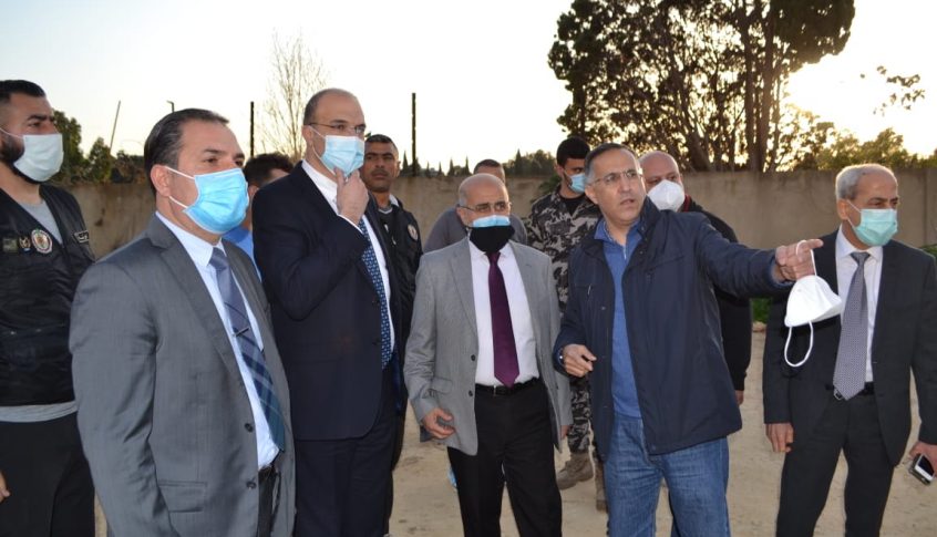وزيرا الصحة والاتصالات تفقدا أشغال بلدية طرابلس