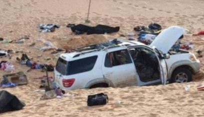 عائلة سودانية في صحراء ليبيا ماتت من الجوع والعطش