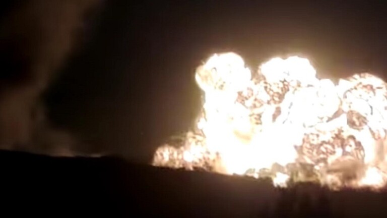 انفجارات ناجمة عن استهداف “حراقات النفط” في ريف حلب