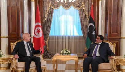 قيس سعيد: حان الوقت لتجاوز الجفاء بين ليبيا وتونس