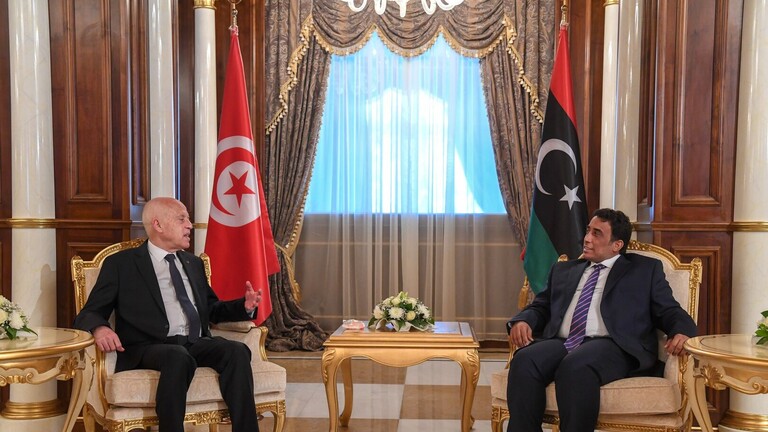 قيس سعيد: حان الوقت لتجاوز الجفاء بين ليبيا وتونس