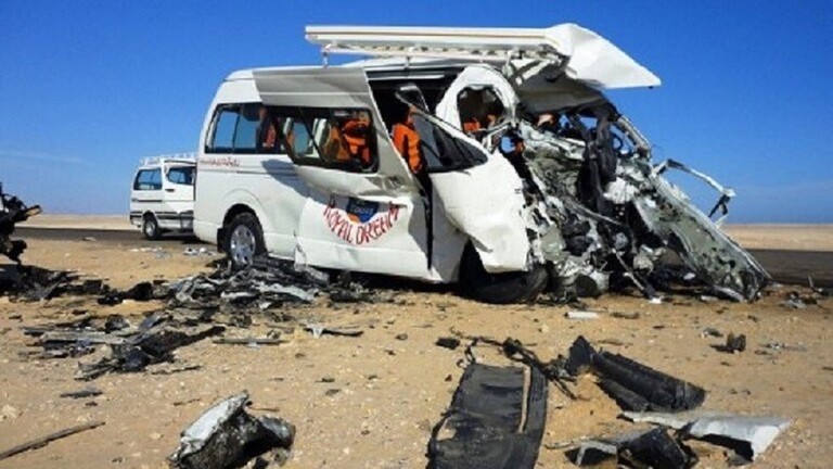 مصر.. ارتفاع حصيلة ضحايا حادث طريق الكريمات إلى 20 شخصاً