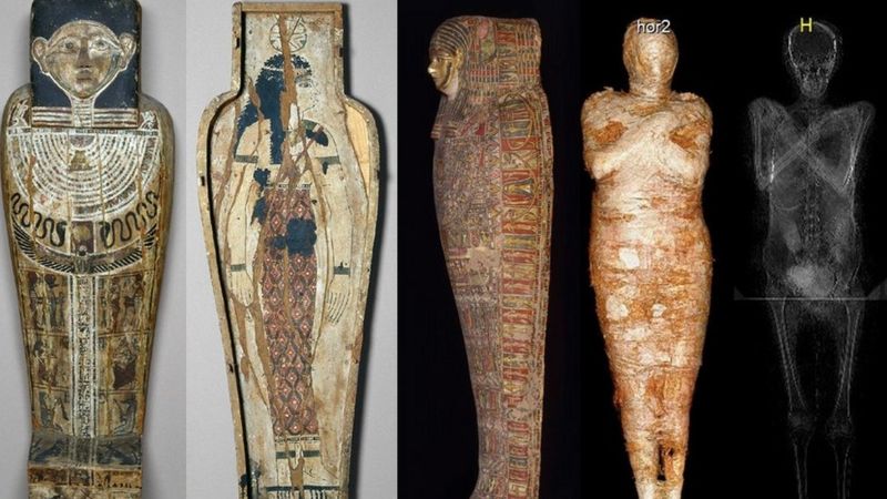 بالصور.. اكتشاف أول مومياء مصرية “حامل”!