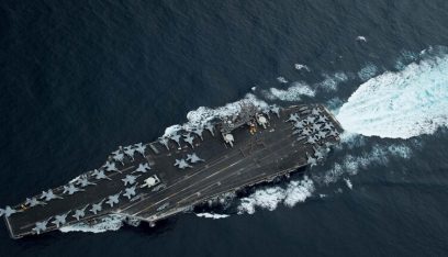 البحرية الأميركية توضح تواجد حاملة الطائرات في بحر الصين الجنوبي
