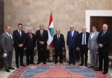 الرئيس عون التقى وفداً من أعضاء مكتب مجلس إدارة جمعية الصناعيين اللبنانيين