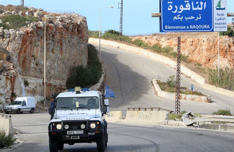 غارتان على منطقة اللبونة في الناقورة واطراف علما الشعب