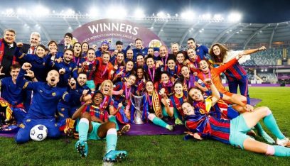 سيدات برشلونة يحرزن لقب دوري ابطال اوروبا