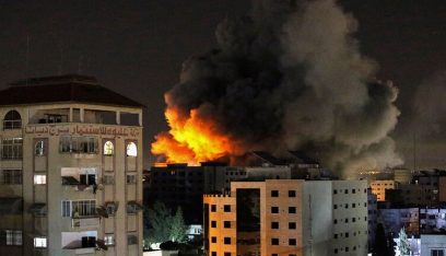 استشهاد 33 فلسطينيا وإصابة العشرات بقصف إسرائيلي فجرا على منازل في مدينة غزة
